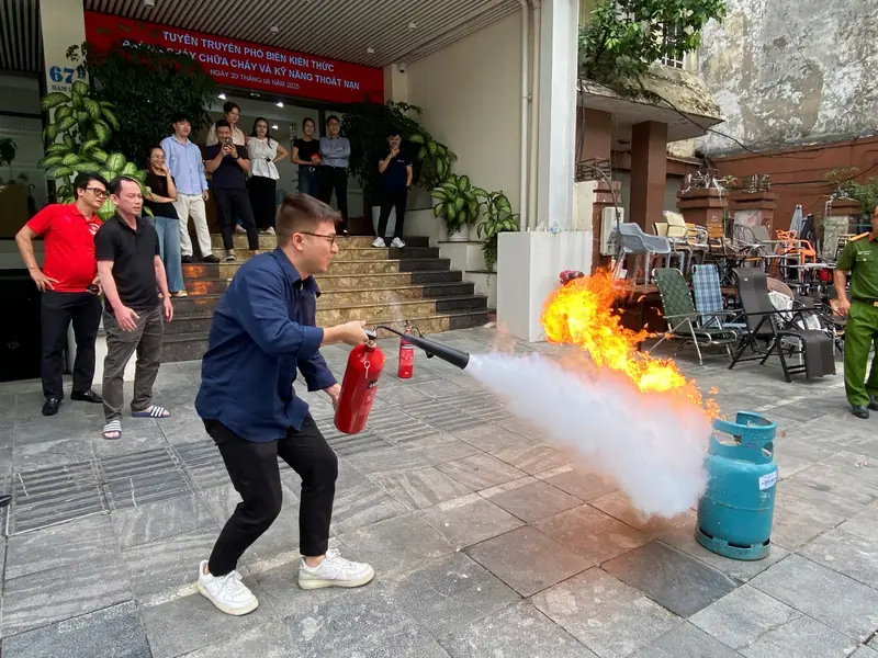 Thực hành phòng cháy chữa cháy